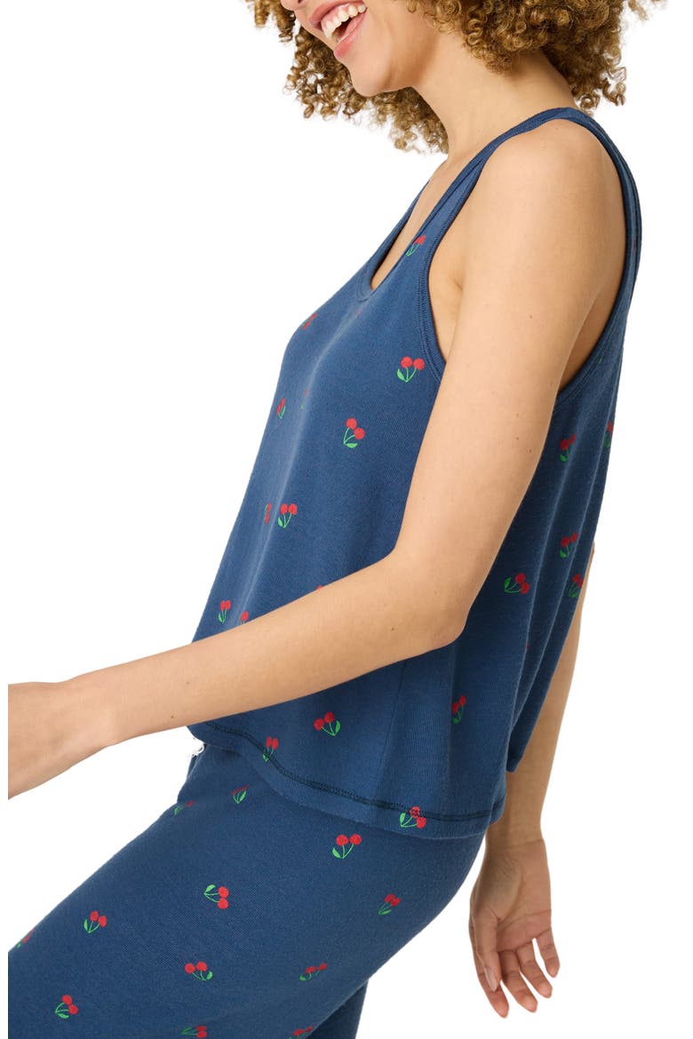 Star Spangled Summer Lounge Tank, Alternate, color, TRUE NAVY