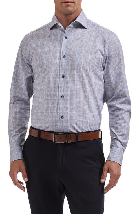 Devon OoohCotton® Plaid Button-Up Shirt