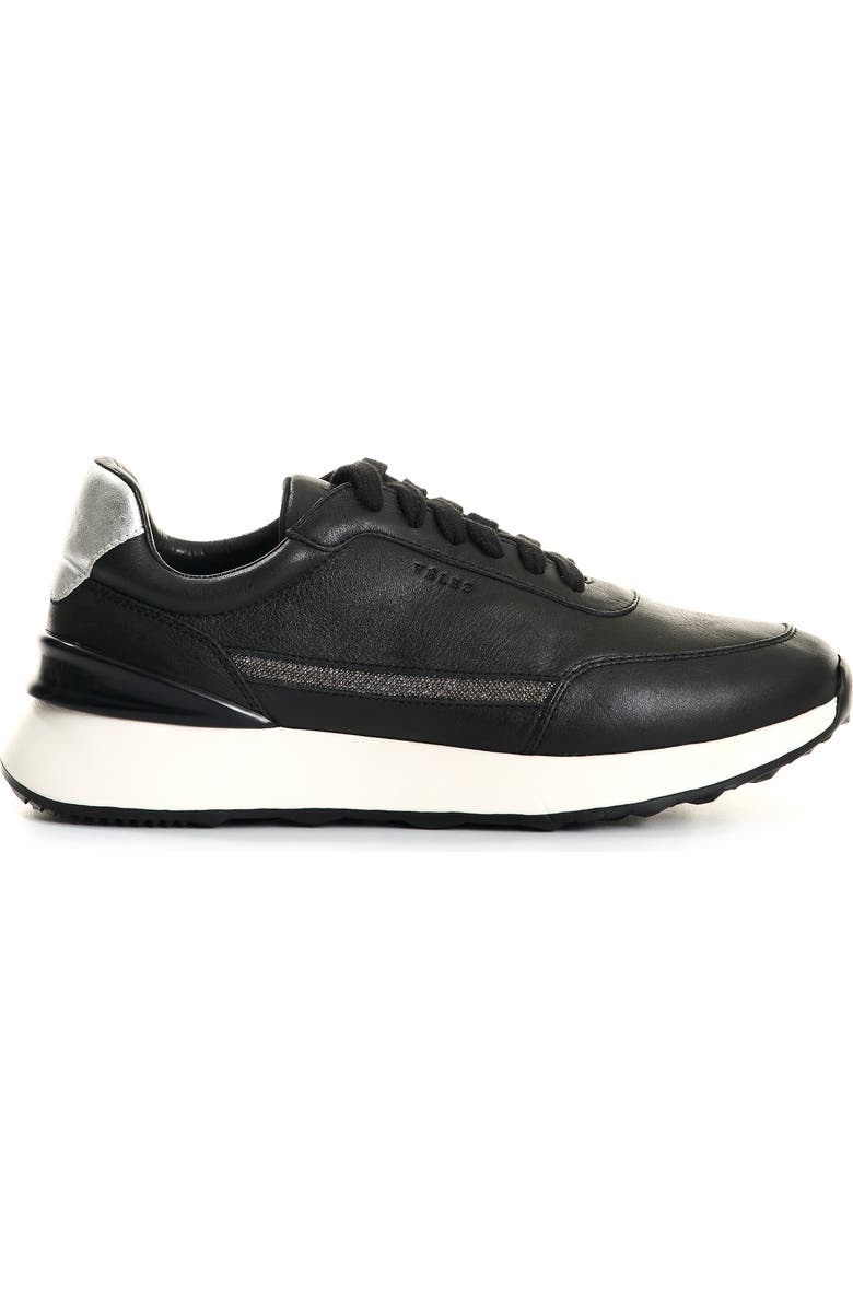 Velez Leather Sneakers with Details, Main, color, Black