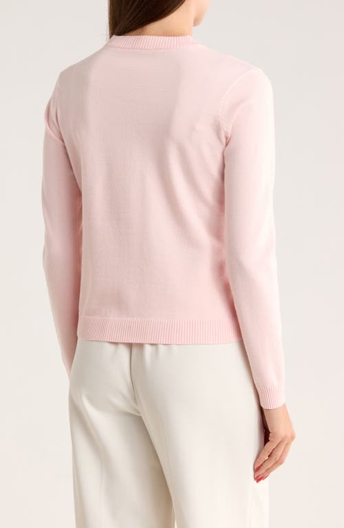 By Design Keira Chest Pocket Cardigan In Pink