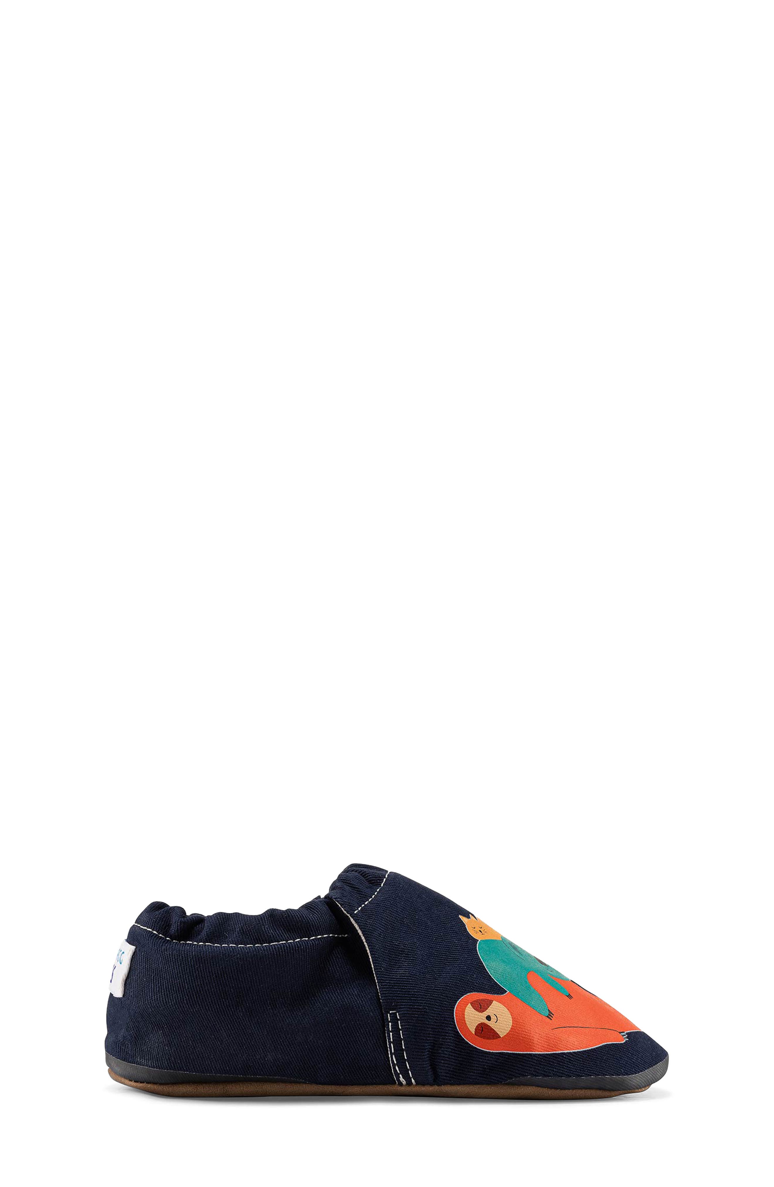 Kids' Slumber Hyper Barefoot Slip-On Shoe, Alternate, color, NAVY
