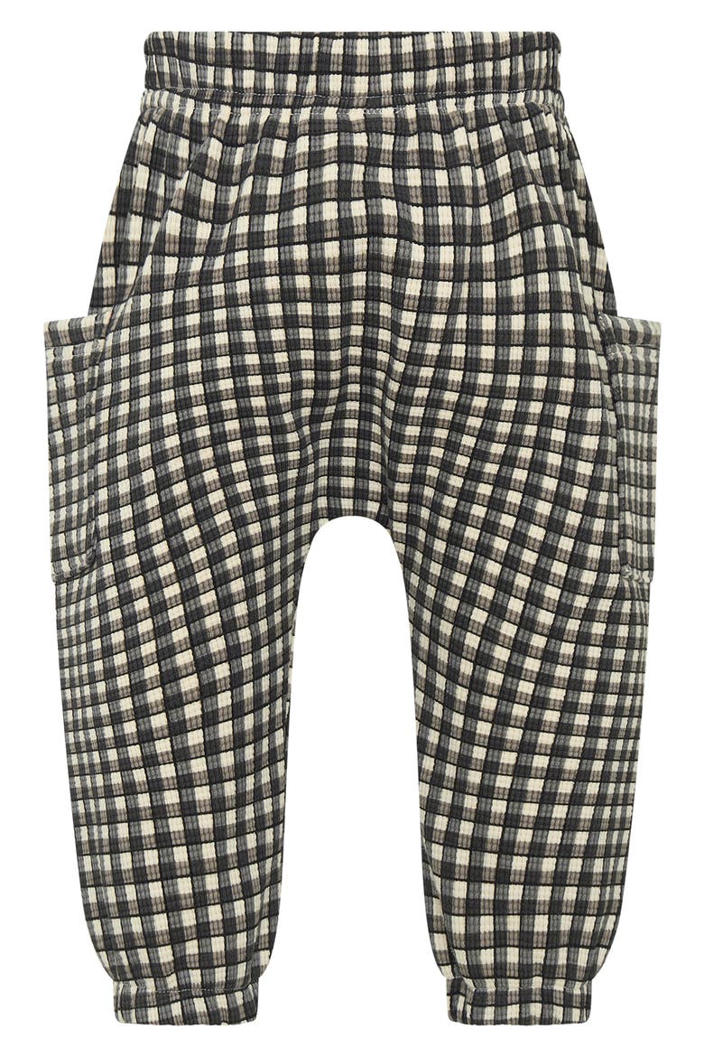 Kids' Checked Patch Pocket Pants, Alternate, color, MULTI