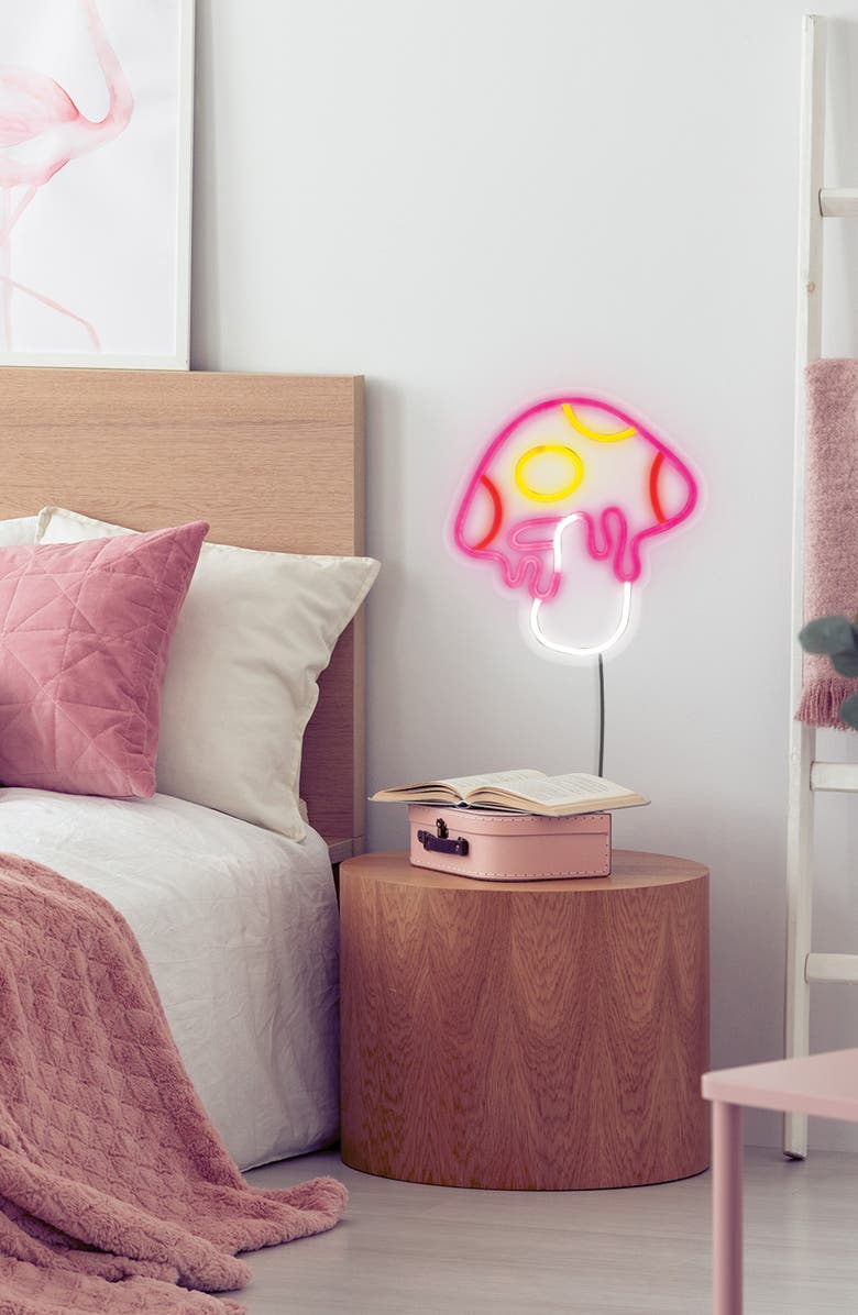 Innovibe Mushroom Neon Lamp, Alternate, color,
