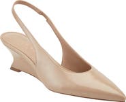 Marc Fisher LTD Taten Slingback Pointed Toe Wedge Pump