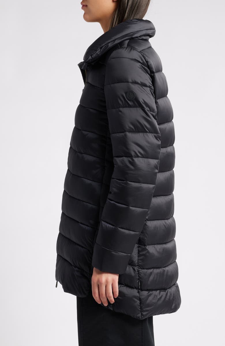 Save The Duck Lydia Water Repellent Puffer Coat, Alternate, color,