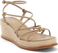 PAIGE Julia Ankle Strap Espadrille Platform Wedge Sandal