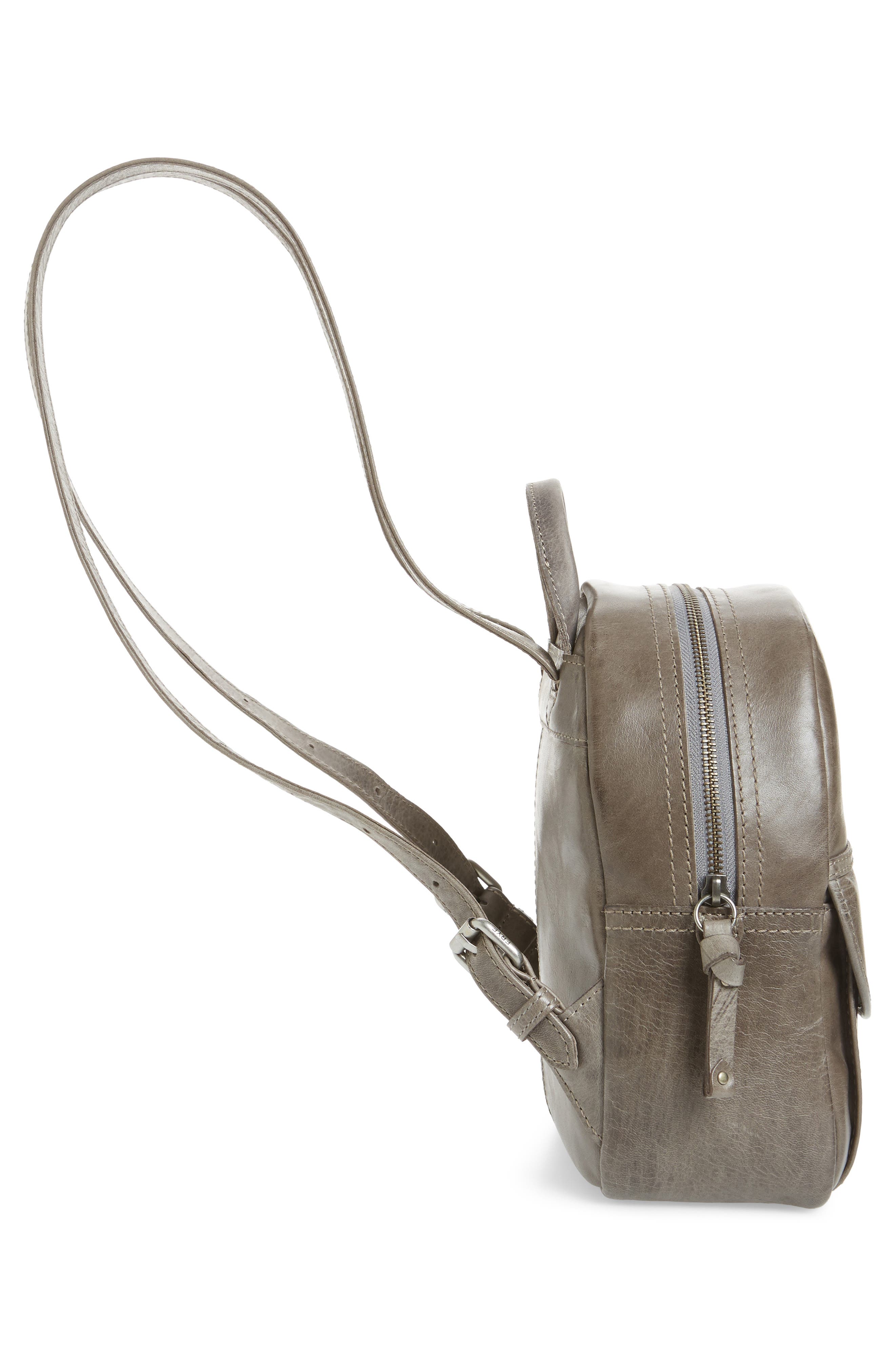 Frye Melissa Mini Leather Backpack, Alternate, color, 