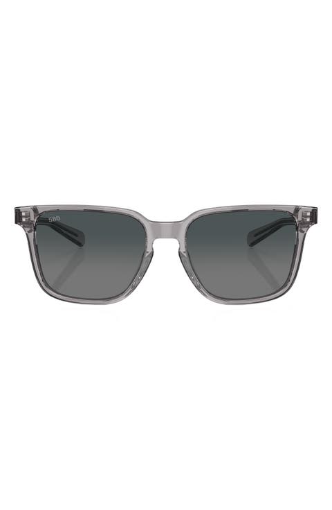 Kailano 53mm Gradient Polarized Square Sunglasses