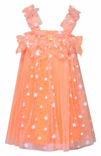 Truly Me Kids' Floral Tulle Party Dress