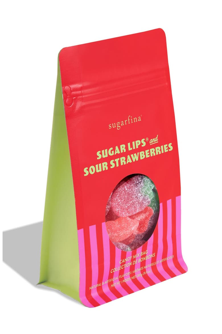 Sugar Lips® & Sour Strawberries Set of 2 Mixed Candy Bags, Alternate, color, NO COLOR