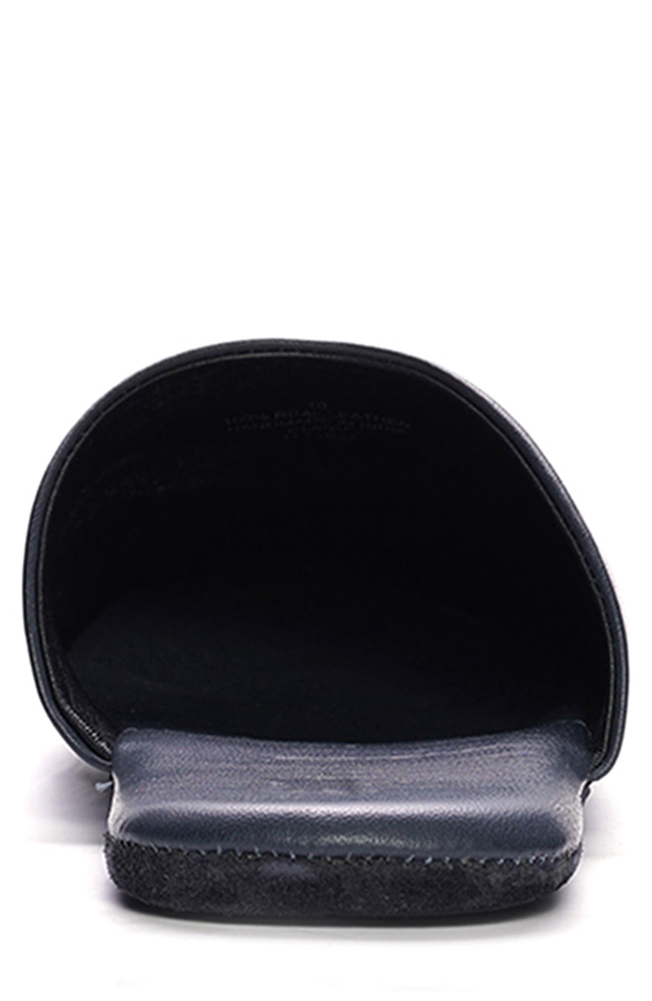 Anthony Veer Clark Leather Scuff Slipper, Alternate, color, 