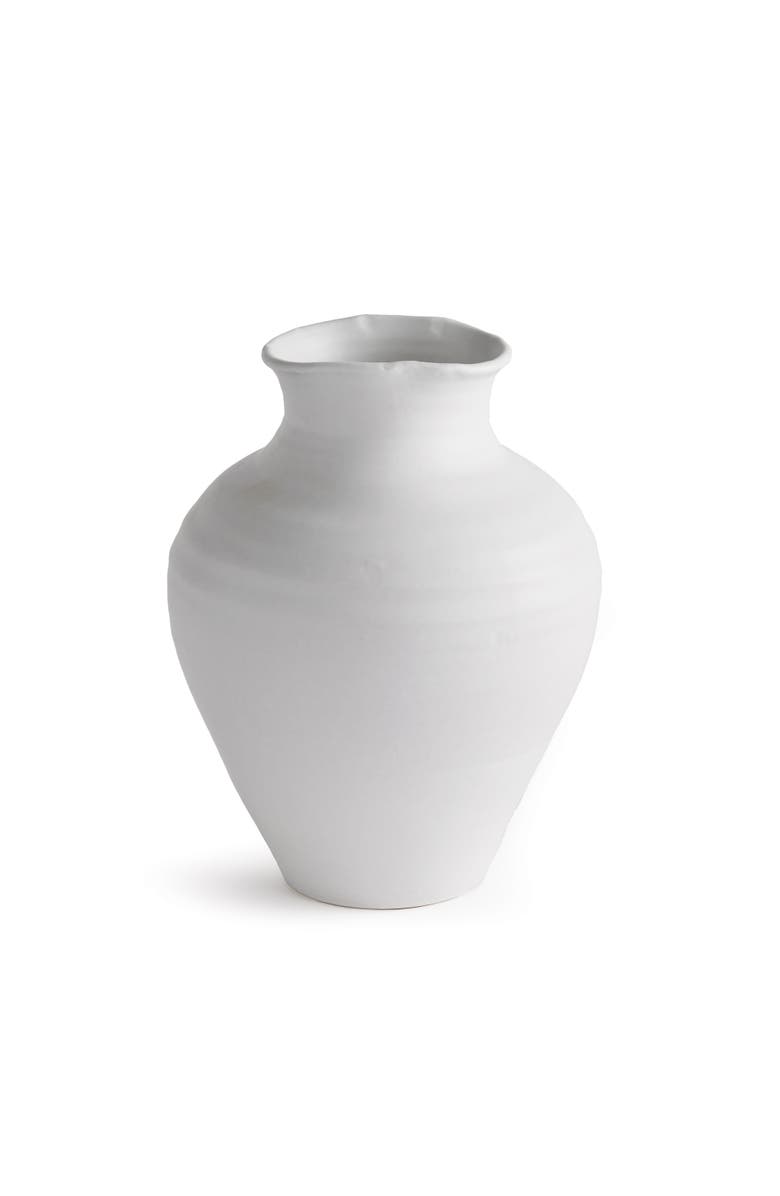 Napa Home & Garden Mirela Vase, Main, color, White
