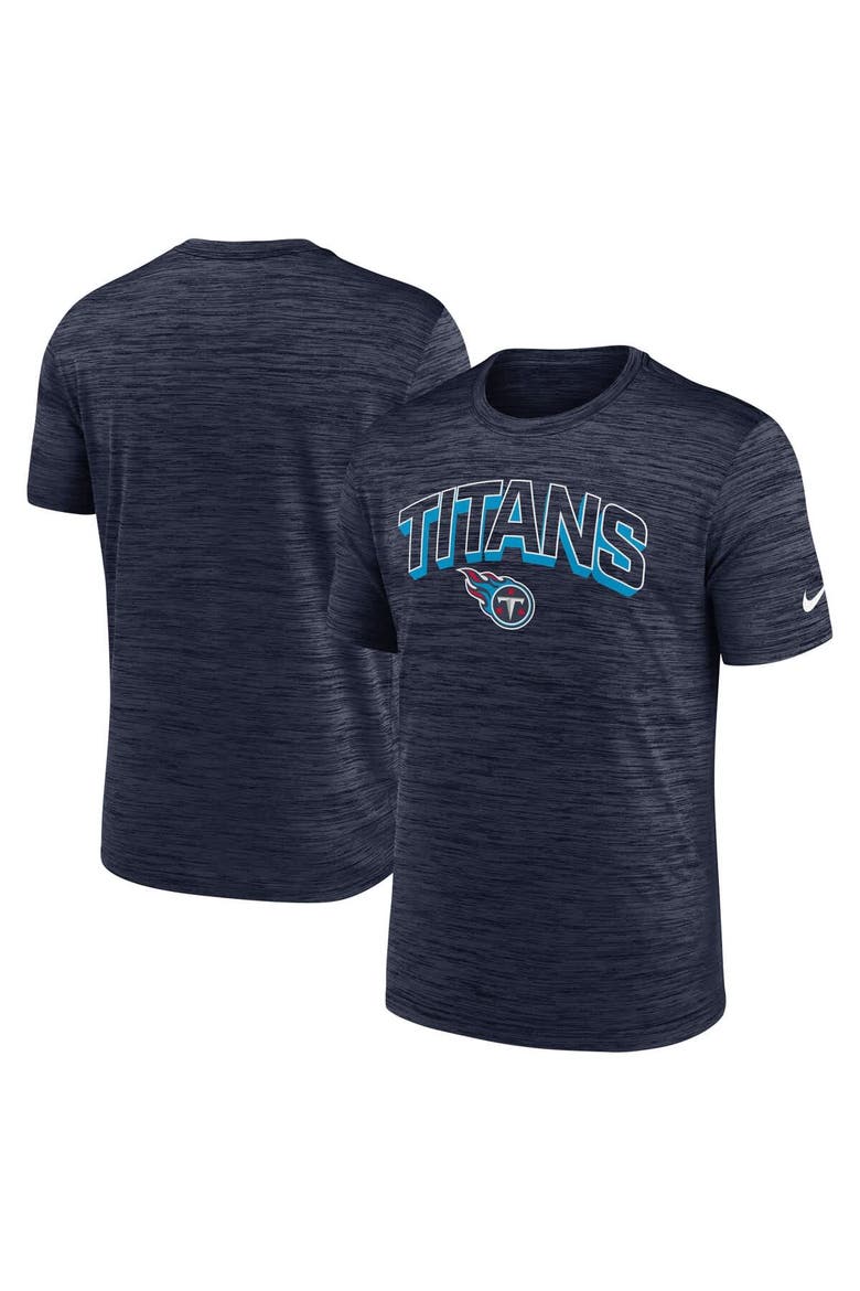 Men's Nike Navy Tennessee Titans Velocity Performance T-Shirt, Main, color, Navy