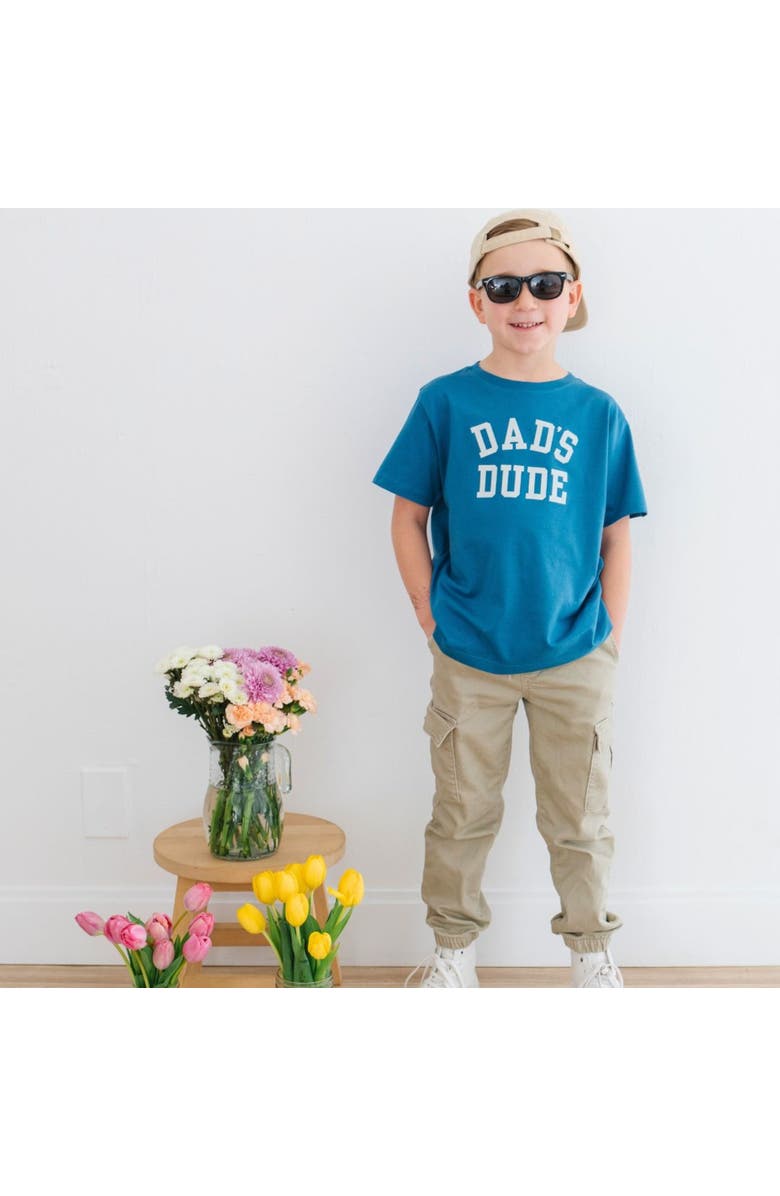 Sweet Wink Dad's Dude Short Sleeve T-Shirt, Alternate, color, Indigo
