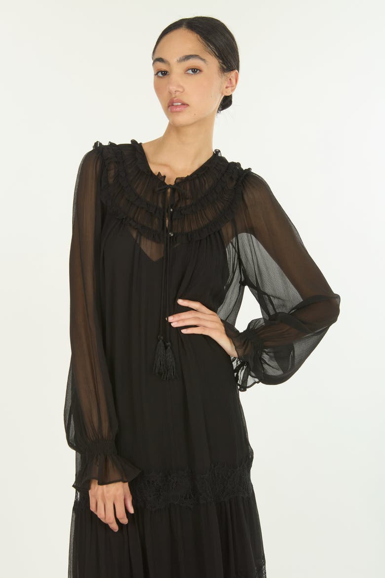 Bree Maxi Dress, Alternate, color, Black