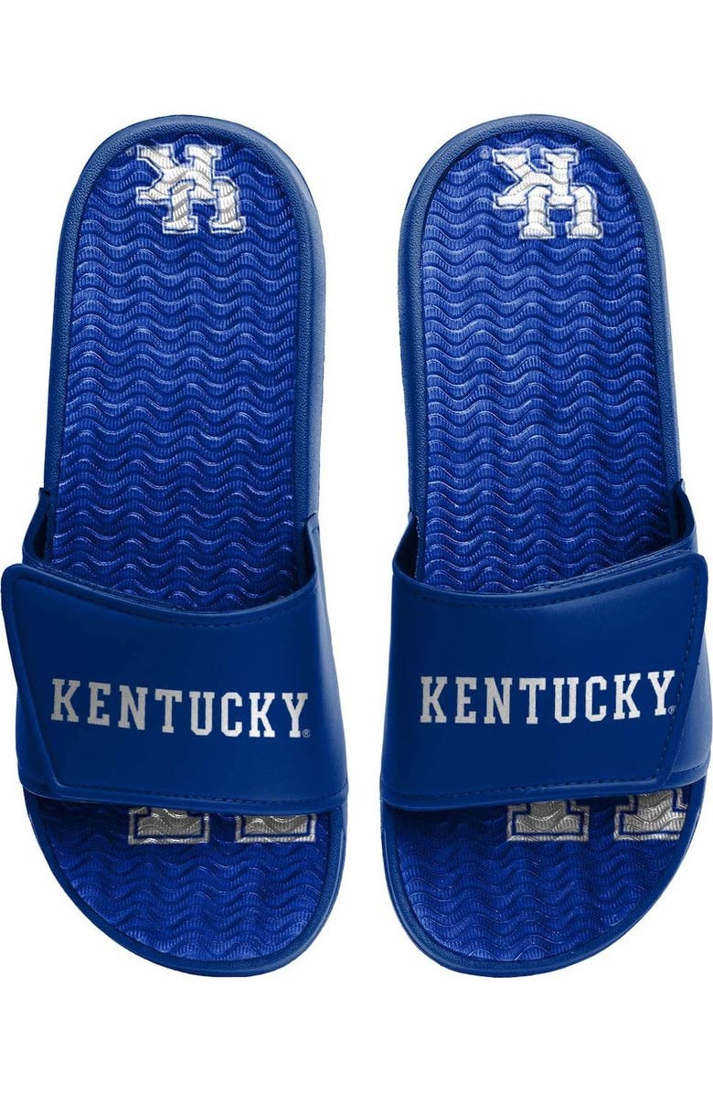 FOCO Men's FOCO Kentucky Wildcats Wordmark Gel Slide Sandals, Alternate, color,