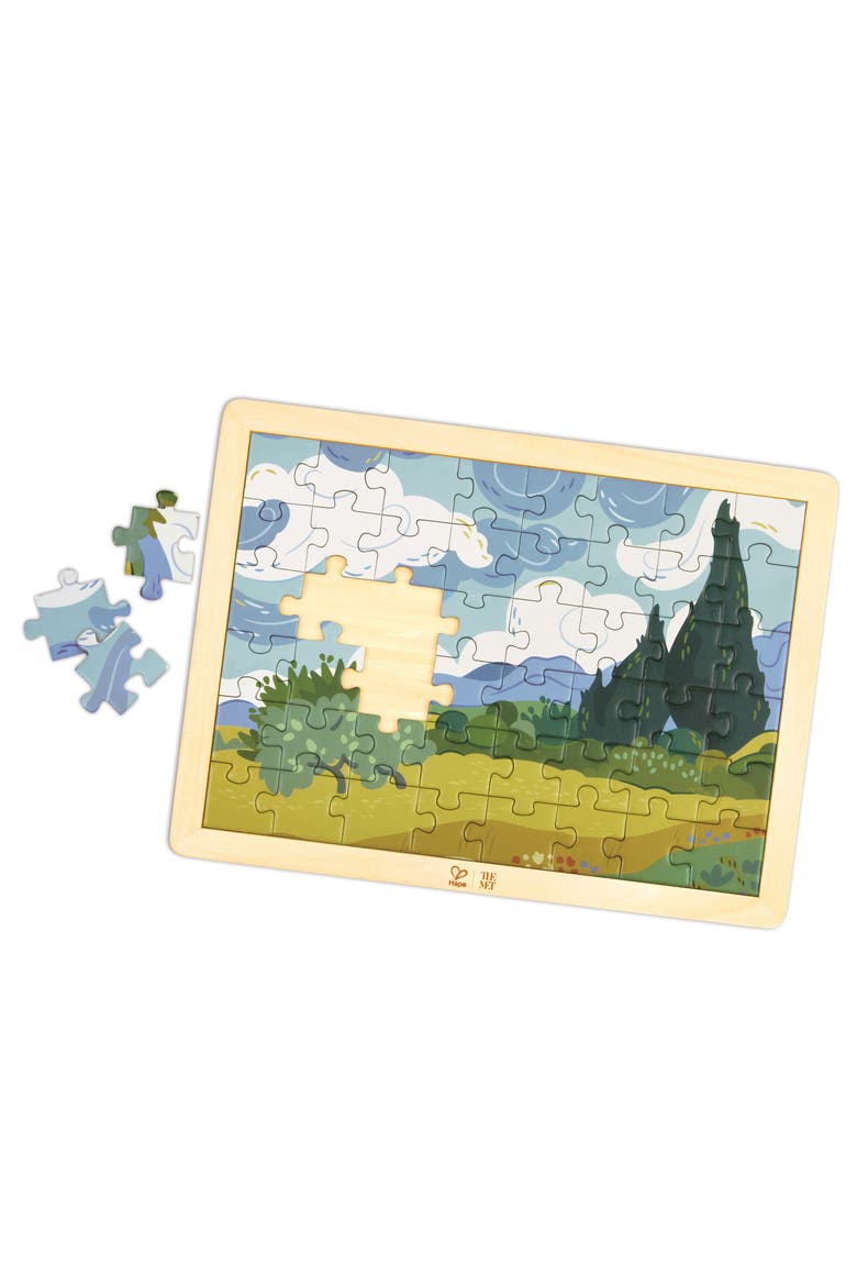 x The Met Van Gogh Cypresses 48-Piece Puzzle, Main, color, MULTI
