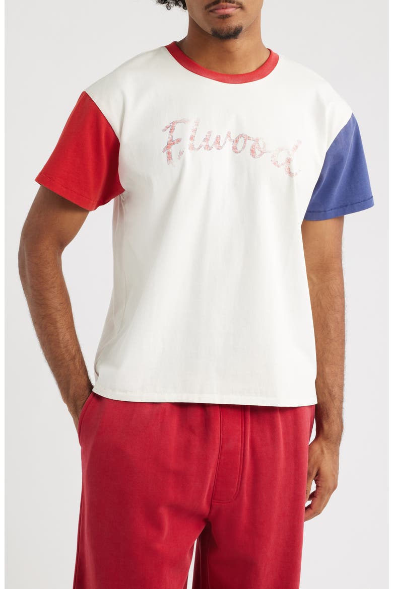 Primary Graphic T-Shirt, Main, color, OFF WHITE