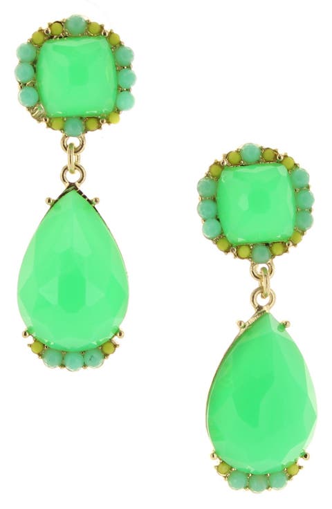 Jaden Stone Drop Earrings