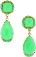 OLIVIA WELLES Jaden Stone Drop Earrings