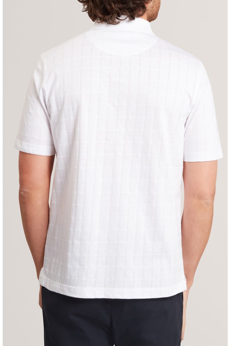 Victor Quarter Zip Polo, Alternate, color, WHITE