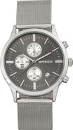 BREED Espinosa Chronograph Mesh-Bracelet Watch w/ Date