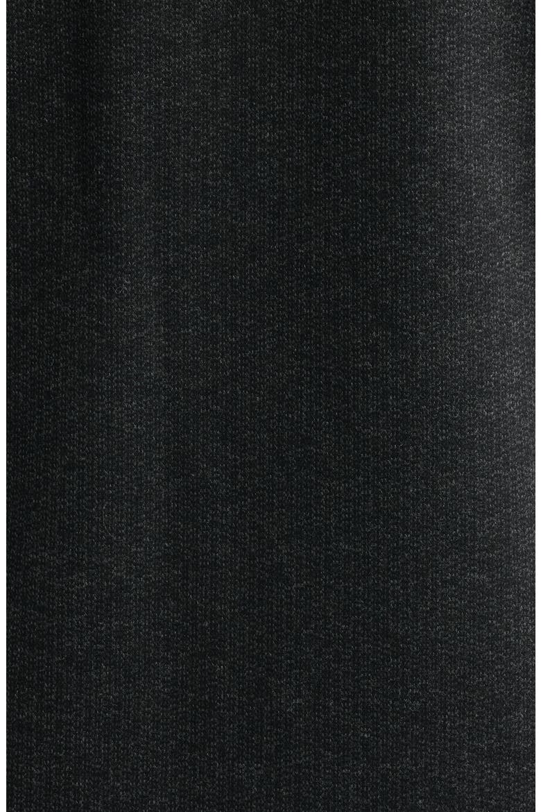 Heathered Knit Zip Jacket, Alternate, color, DARK CHARCOAL