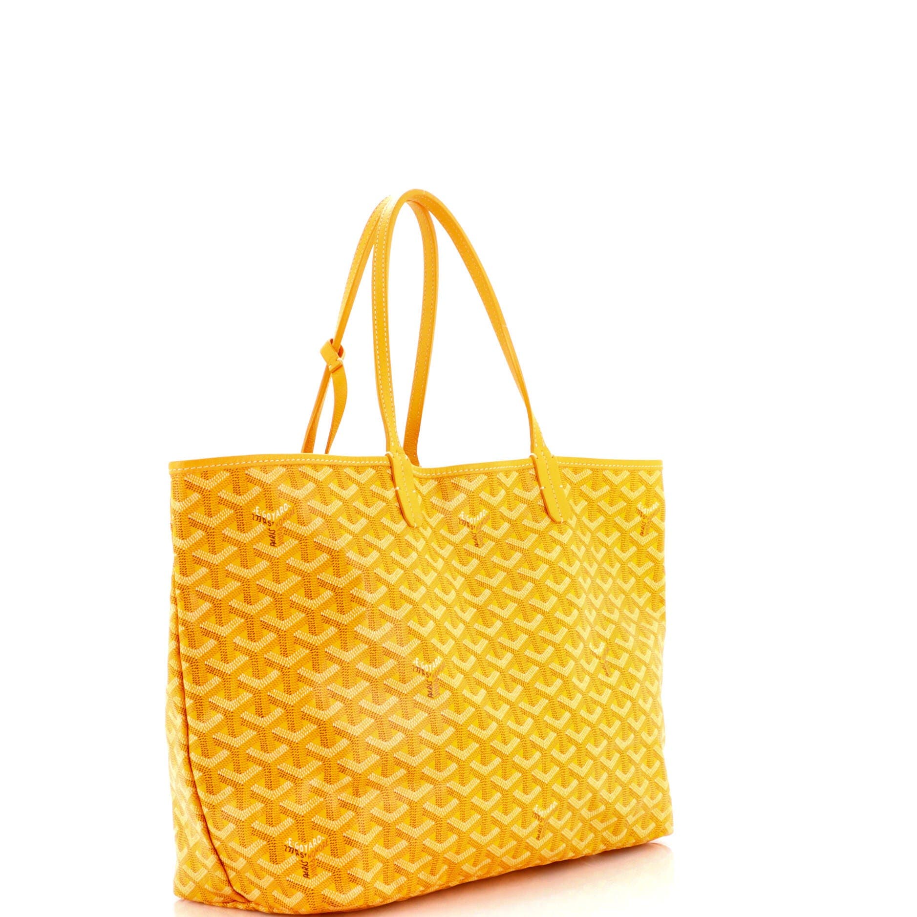 Pre-Owned Goyard Saint Louis Tote Coated Canvas PM, Alternate, color, Yellow