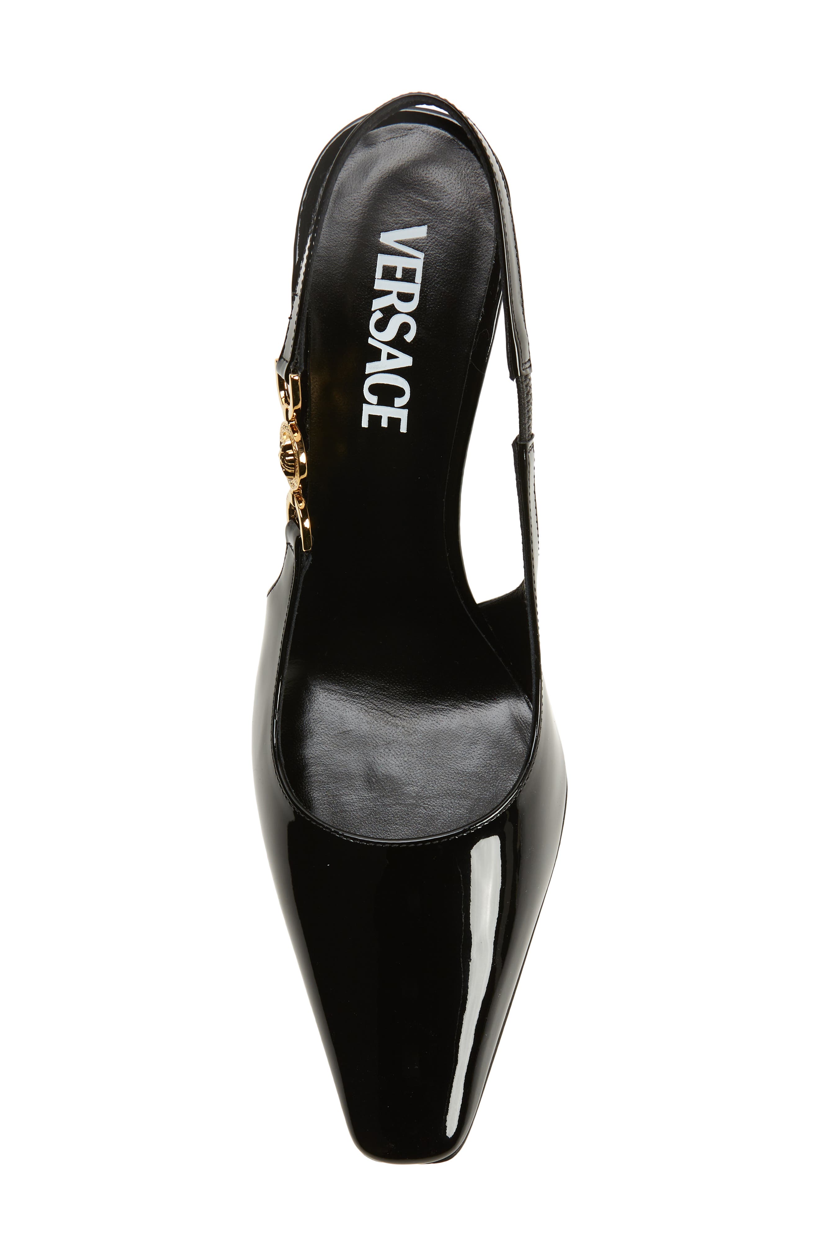 Versace Medusa '95 Slingback Pump, Alternate, color, 