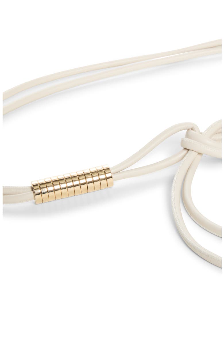 Lowell Wrap Belt, Alternate, color, BONE/ GOLD