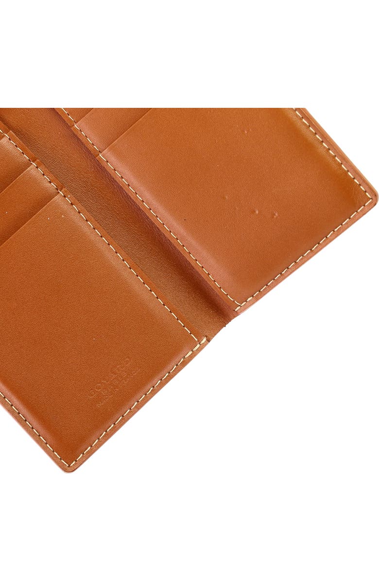 Pre-Owned Goyard Saint Pierre Card Case Coated Canvas, Alternate, color, Black