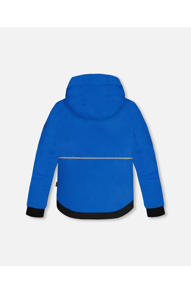 Deux par Deux Boy's Two Piece Snowsuit Royal Blue And Black, Alternate, color, 