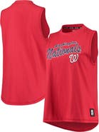 DKNY SPORT Women's DKNY Sport Red Washington Nationals Marcie Tank Top