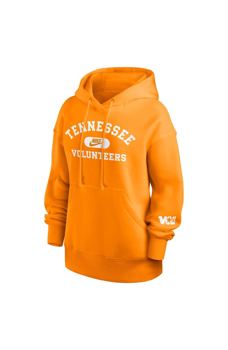 Nike Women's Nike Tennessee Orange Tennessee Volunteers Oversized Legacy Phoenix Foundational Stack Pullover Hoodie, Alternate, color,