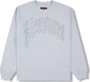 PLEASURES Twitch Embroidered Long Sleeve T-Shirt