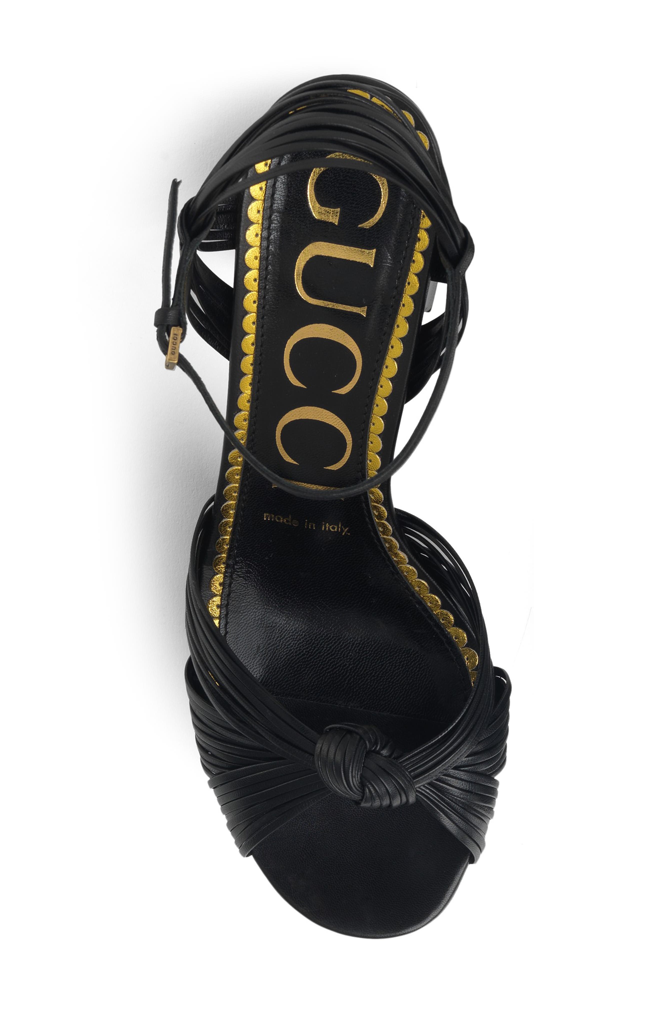 Gucci Crawford Strappy Platform Sandal, Alternate, color, 