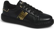 KARL LAGERFELD PARIS Leather Low Top Sneaker