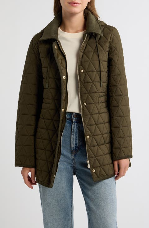 Quilted Hooded Jacket