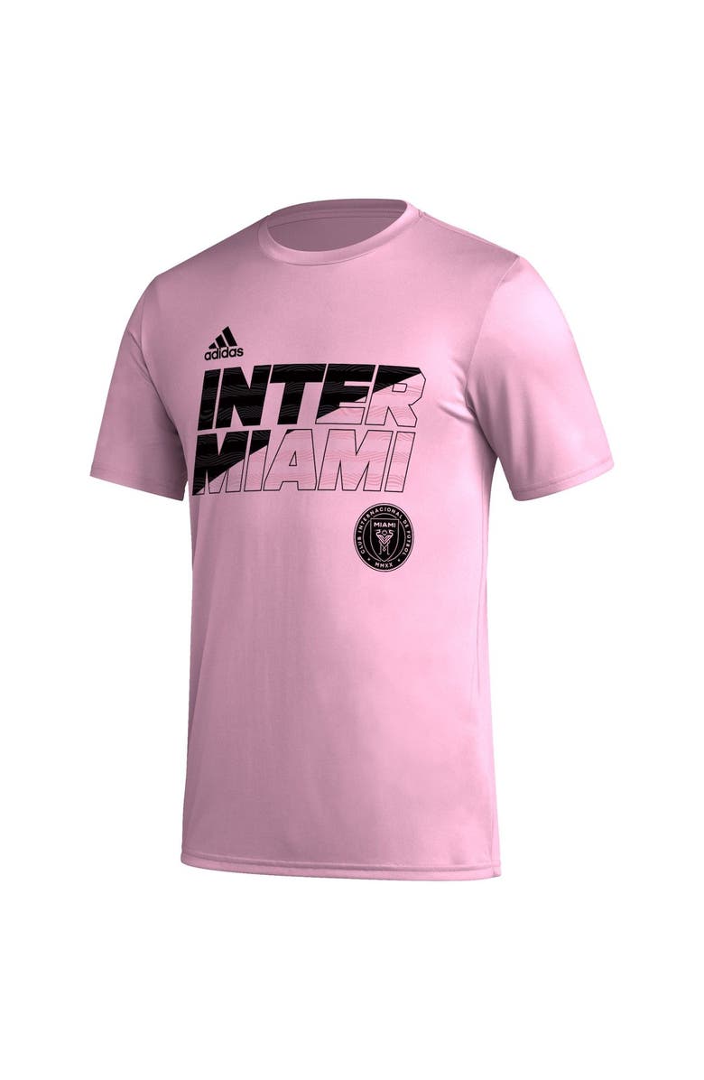 adidas Men's adidas Pink Inter Miami CF Team Jersey Hook AEROREADY T-Shirt, Alternate, color,