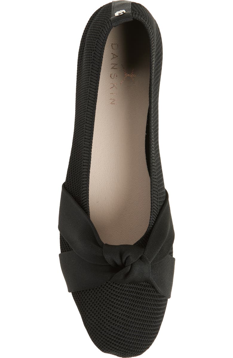 Danskin Knit Bow Flat, Alternate, color,