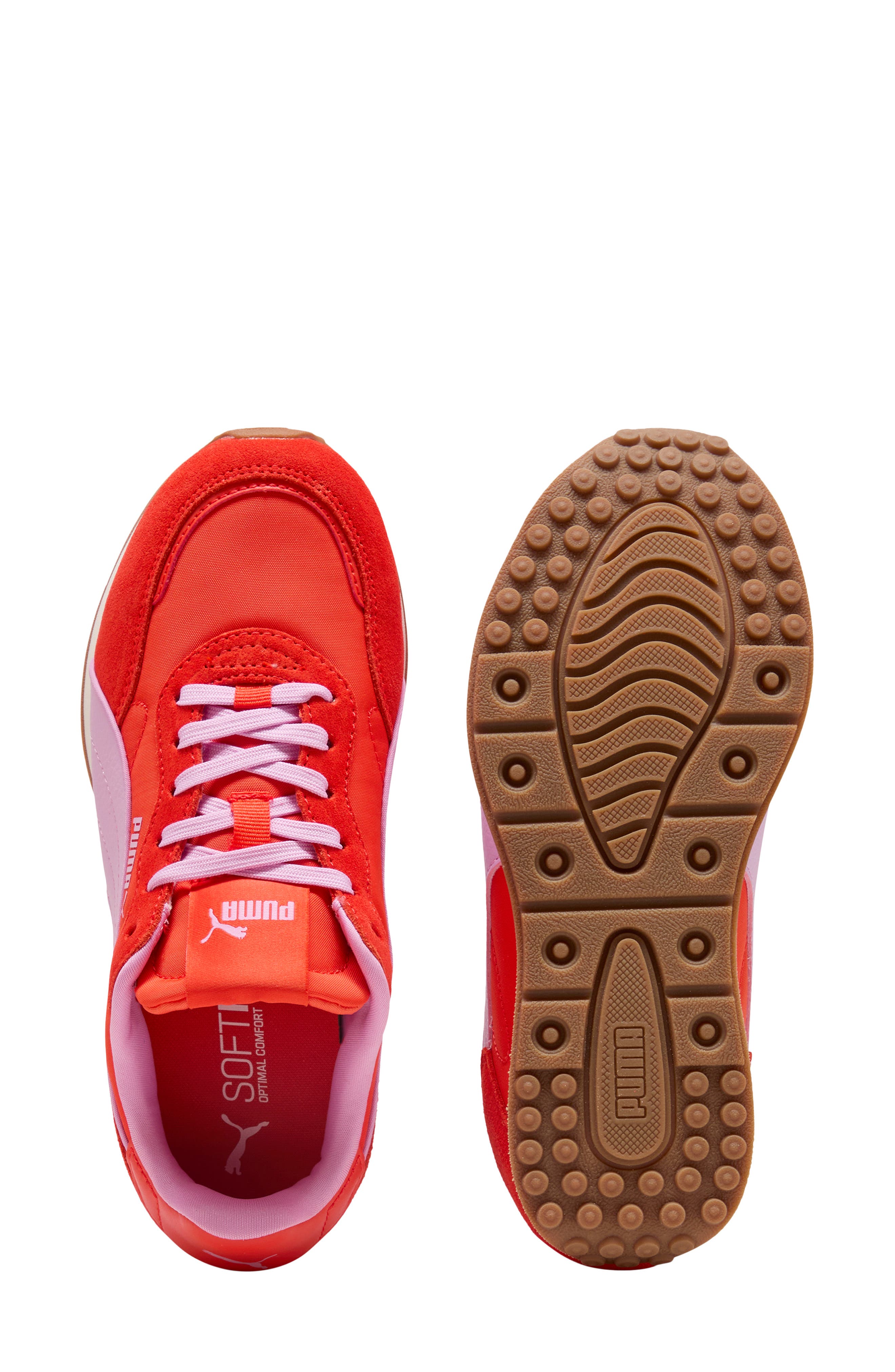 St Miler Rose Sneaker, Alternate, color, RED FLASH/ MAUVE GLOW/ GUM