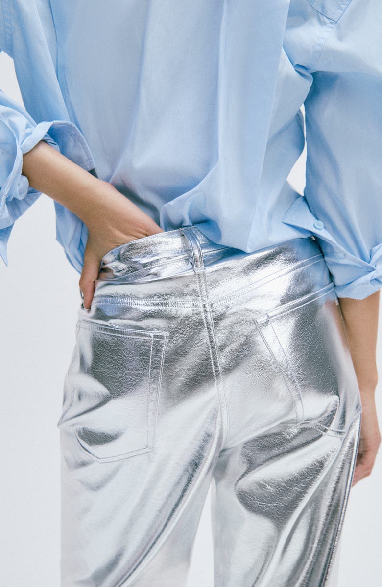 rag & bone Dayton Cotton Poplin Button-Up Shirt, Alternate, color, Light Blue