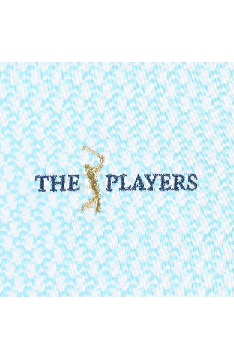 Under Armour Men's Under Armour Light Blue THE PLAYERS Playoff 3.0 Crane Print Polo, Alternate, color, 