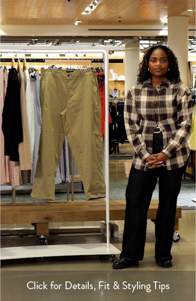 Cruiser Stretch Cotton Crop Pants, sales video thumbnail