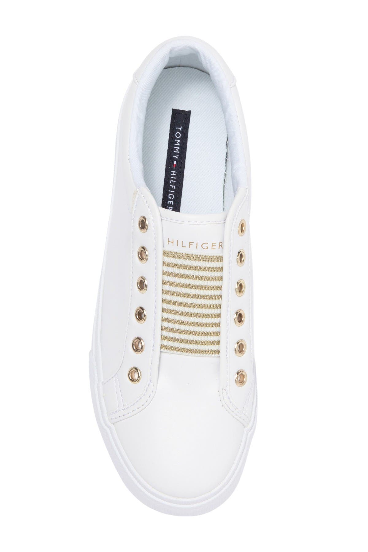Laven Lace-Less Sneaker, Alternate, color, WHMLL