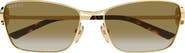 Gucci 53mm Cat Eye Sunglasses