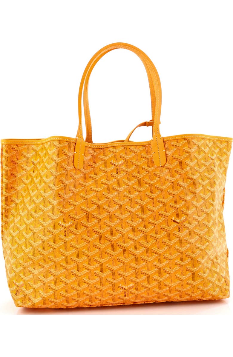 Pre-Owned Goyard Saint Louis Tote Coated Canvas PM, Main, color, Yellow