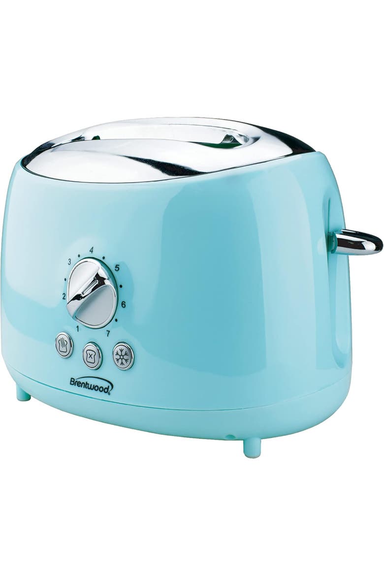 Retro Toaster, Alternate, color, Blue