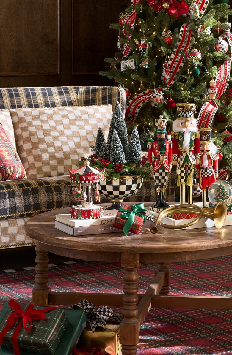 MACKENZIE CHILDS Courtly Sisal Tree Tabletop Arrangement, Alternate, color, Courtly