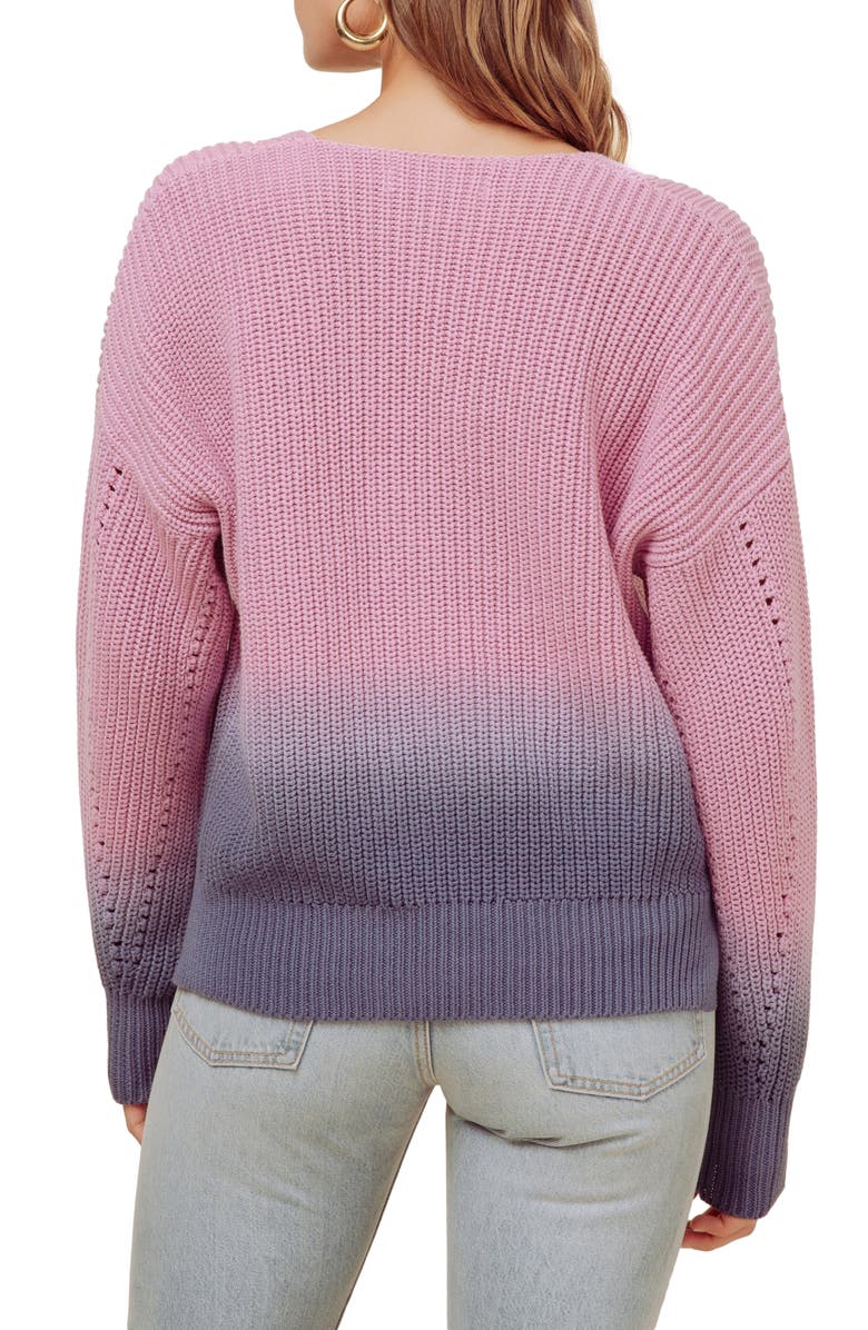 ASTR the Label Colie Ombré Sweater, Alternate, color, 